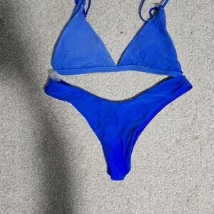SHEIN Blue Bikini Set